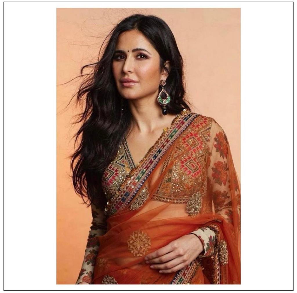 Karwa Chauth 2021: Katrina Kaif in Sabyasachi